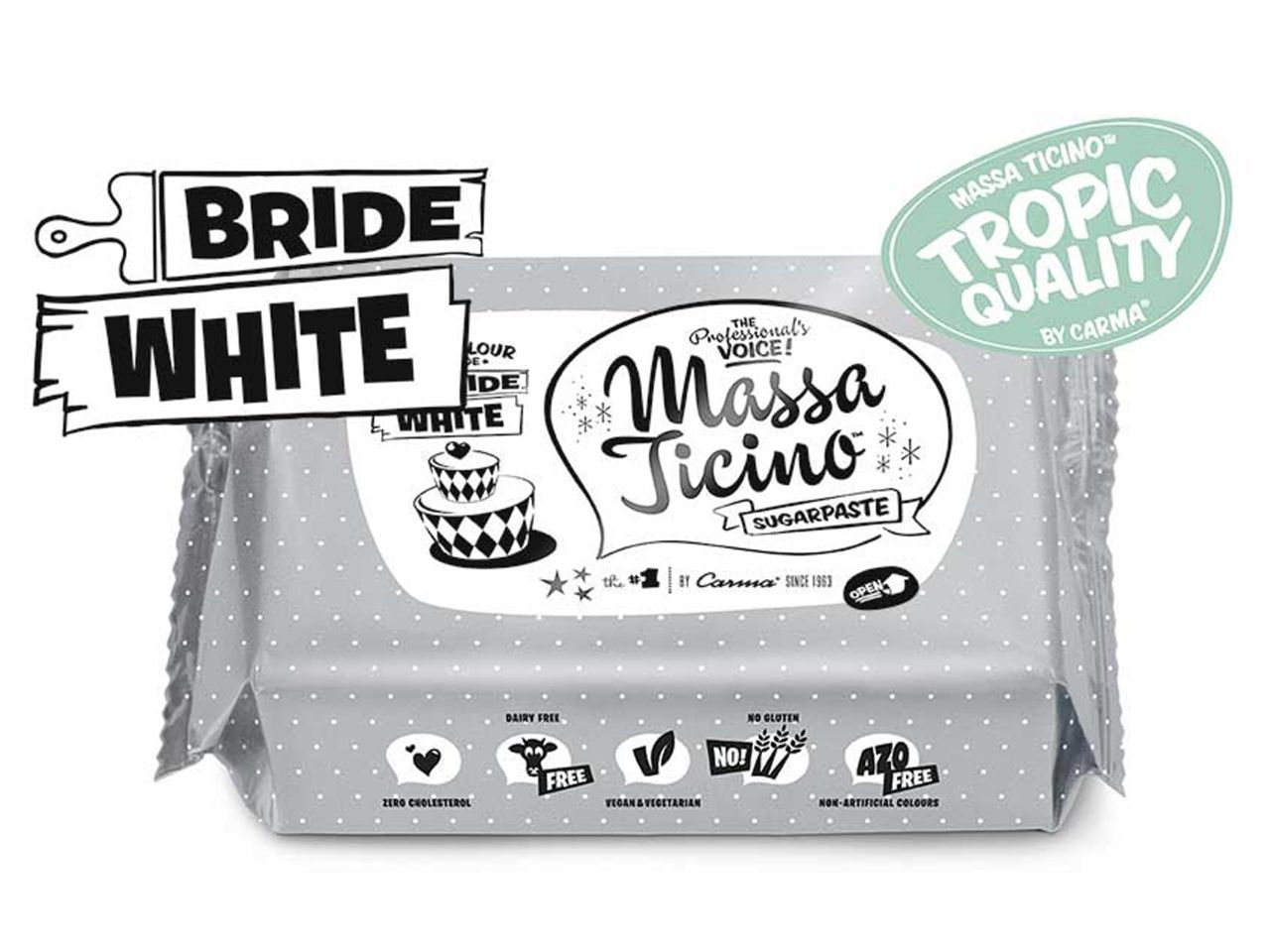 Massa Ticino Tropic weiß 250g
