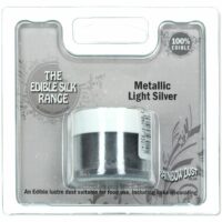 Rainbow Dust Puderfarbe Metallic Light Silver 3g