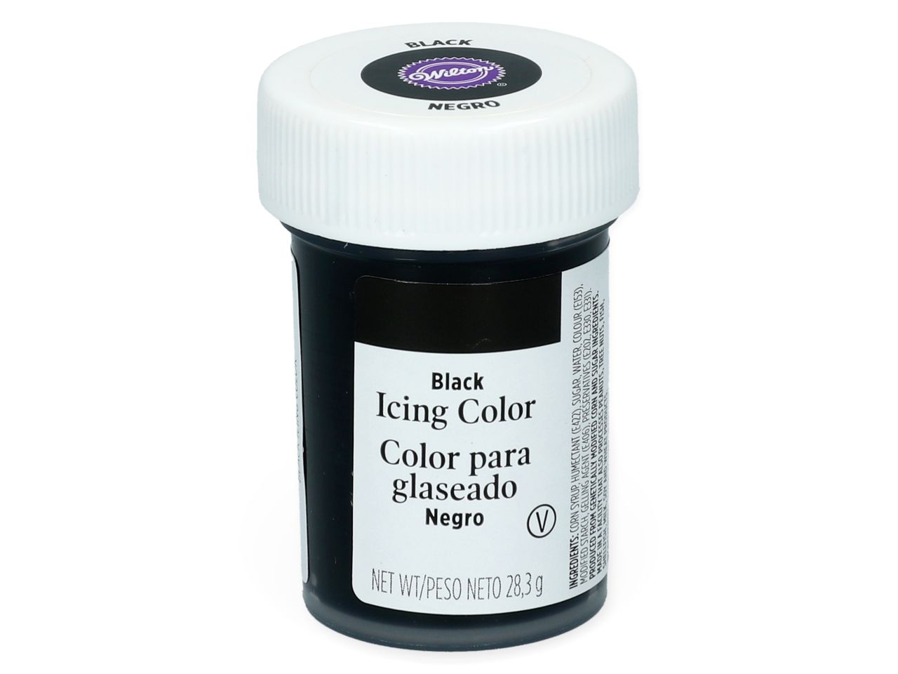 Wilton Lebensmittelfarbe Gel Black 28g