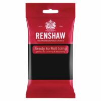 Renshaw Rollfondant Extra Schwarz 250g