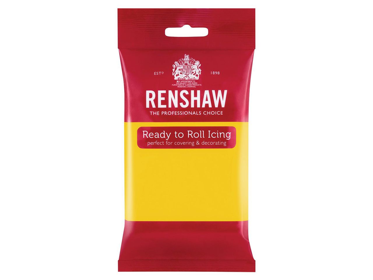 Renshaw Rollfondant Extra Gelb 250g