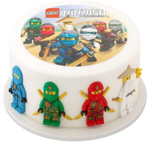 Tortenaufleger Ninjago Set 1 – Bild 2