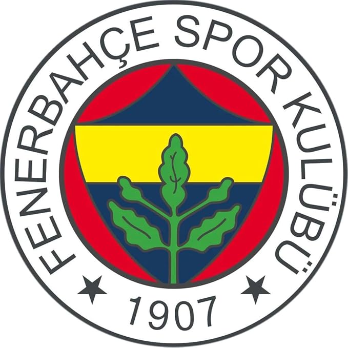Fenerbahce Istanbul Tortenaufleger – essbare Tortendekoration – Bild 1