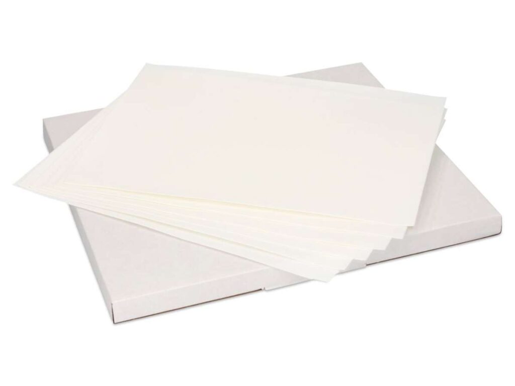 Blanko-Tortenaufleger aus essbarem Papier, eckig
