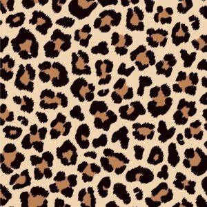 Leopardenmuster Tortendeko Tortenband – 2 Streifen Tortenrand – Bild 2