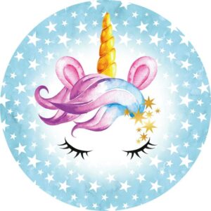 Einhorn Tortenaufleger – Unicorn Motiv 4