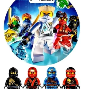 Tortenaufleger Ninjago Set 2 – Bild 1