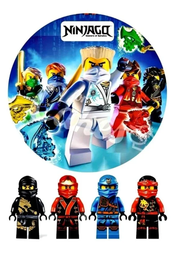 Tortenaufleger Ninjago Set 2