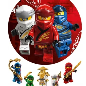 Tortenaufleger Ninjago Set 3 – Bild 1