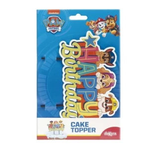 Cake Topper Paw Patrol Tortenstecker Paw Patrol Happy Birthday – Bild 3