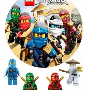Tortenaufleger Ninjago Set 1 – Bild 1