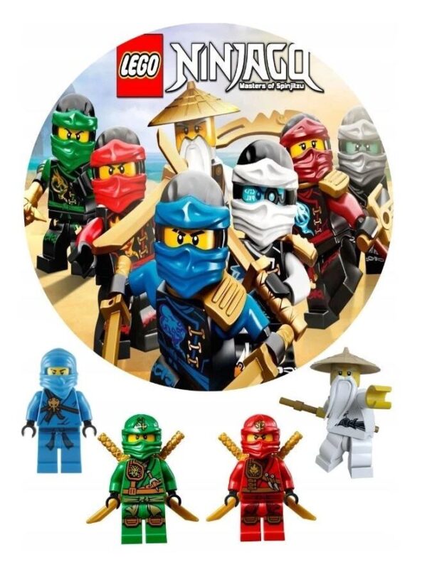 Tortenaufleger Ninjago Set 1