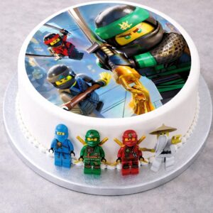 Tortenaufleger Ninjago Set 4 – Bild 2