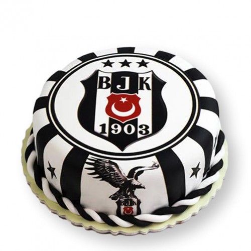 Besiktas Istanbul Tortenaufleger – essbare Tortendekoration