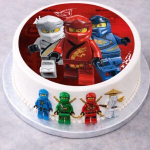 Tortenaufleger Ninjago Set 3 – Bild 2