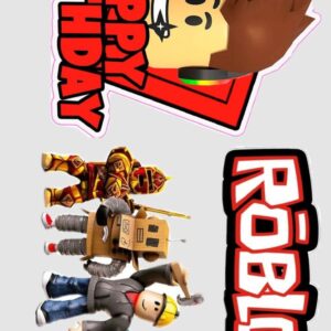 Tortenaufleger Roblox Set 3
