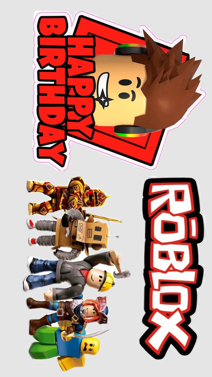 Tortenaufleger Roblox Set 3 – Bild 1