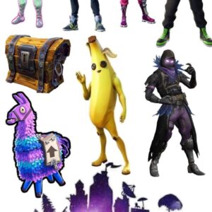 Tortenaufleger Fortnite Tortendeko Set 4