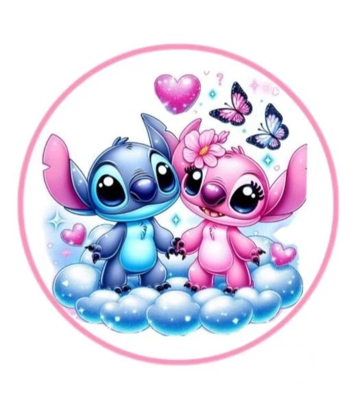 Tortenaufleger Lilo und Stitch Motiv 5