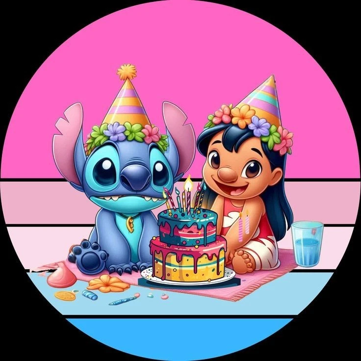 Tortenaufleger Lilo und Stitch Motiv 3 – Bild 1